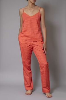 Luxury Cotton Pyjama Trousers | Daydream Geo, 2 of 5
