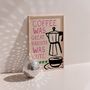 Barista Was Cute Coffee Print, thumbnail 1 of 3