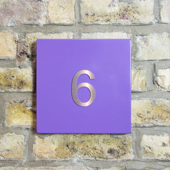 Steel House Number Plate, 8 of 12