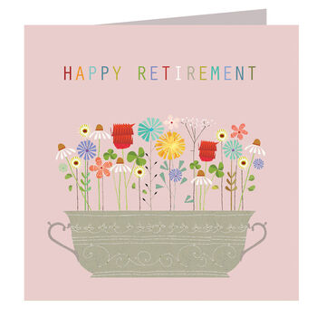 Floral Retirement Card, 3 of 8
