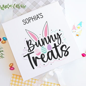 Printed Personalised Easter Treat Gift Box, 4 of 6