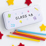 Personalised Name Metal Stationery Pencil Case Tin, thumbnail 4 of 5