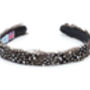 Spotty Guinea Fowl Feather Hair Band, thumbnail 6 of 10