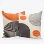 Bauhaus Abstract Cushion Covers Set Of Two, thumbnail 4 of 11