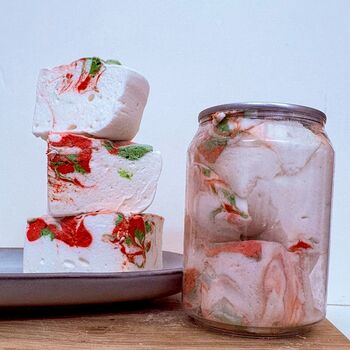 Minty As | Candy Cane Marshmallow Gift Can, 2 of 6