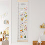 Personalised Months Of The Year Height Chart, thumbnail 1 of 8