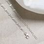 Sterling Silver Shimmer Chain Necklace, thumbnail 7 of 8
