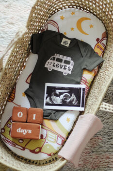 Camper Van Love New Mum And Baby Gift Set, 2 of 10