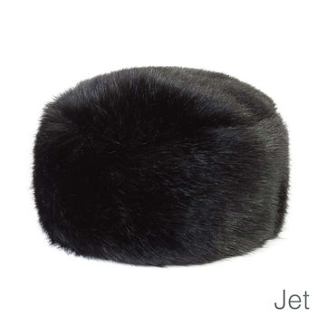luxuriously soft faux fur pillbox hat by helen moore ...