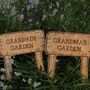 Personalised Garden Name Sign – Plaque For Garden Lovers And Grandads / Grandma, thumbnail 5 of 5