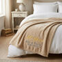 Personalised Golden Anniversary 50 Years Married Blanket, thumbnail 1 of 8