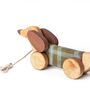 Wooden Pull Along Toy Dachshund, thumbnail 6 of 6