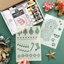 Doodle Poo Christmas Decoration T Shirt Painting Box, thumbnail 1 of 9