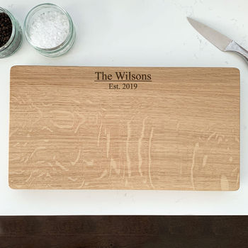 Personalised Family Name Chopping Board, 2 of 6