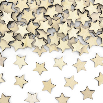 Wooden Star Reusable Table Confetti, 2 of 2