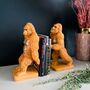 Gorilla Orange And Gold Bookends, thumbnail 1 of 5