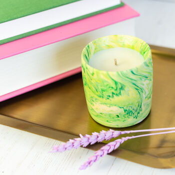 Jesmonite Pot With Candle Limited Edition, 11 of 12