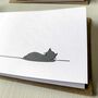 Cat Cards, Mixed Pack Of Four, thumbnail 5 of 8