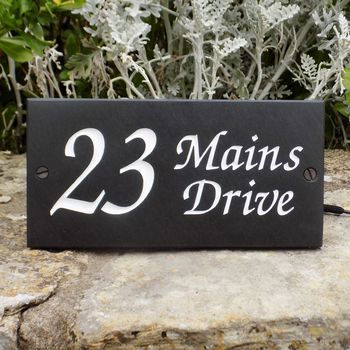 Personalised Cotswold Collection Slate Signs, 12 of 12