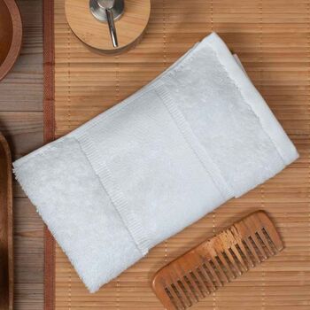 Personalised Premium Organic Cotton Hand Bath Towel, 3 of 8