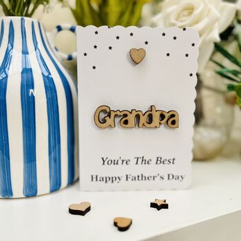Father's Day Card For Grandad, Dad, Daddy, 3 of 10