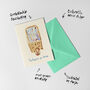 Partners In Brine Card, Funny Love Card, thumbnail 3 of 4