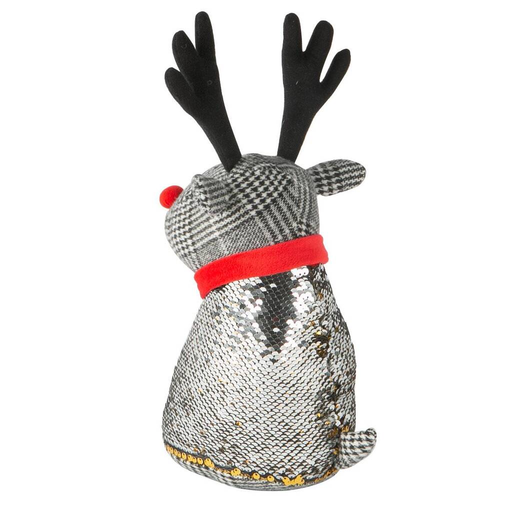 Adorable Reindeer Christmas Door Stop By Rinkit