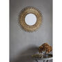 Flat Metal Wall Mirror, thumbnail 2 of 8