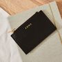 Personalised Black Essential Card Holder, thumbnail 1 of 4