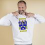 Personalised Hoodie With Small Coat Of Arms, thumbnail 3 of 11