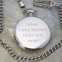 Personalised Romantic Pocket Watch, thumbnail 7 of 9