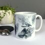 Autumn Leaves Handmade Print Personalised Mug, thumbnail 3 of 12