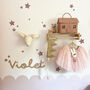 Liberty Fabric Star Wall Stickers, thumbnail 1 of 7