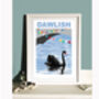 Dawlish Black Swans Print, thumbnail 2 of 6