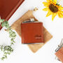 Personalised Pu Leather Wedding Hip Flask, thumbnail 3 of 6