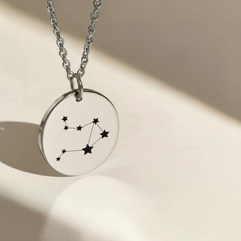 Constellation Zodiac Sign Necklace, 3 of 9