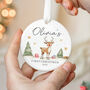 Baby's First Christmas Ornament 2025 Ceramic Keepsake, thumbnail 1 of 7