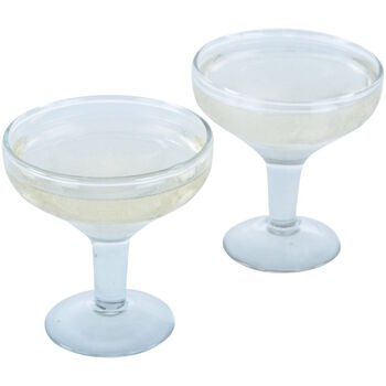 Star Etched Champagne Coupes, 2 of 3