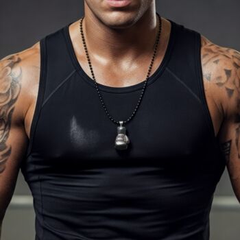 Personalised Boxing Glove Pendant/Necklace, 5 of 8