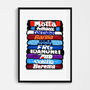 Football Shirt Stack Poster, thumbnail 4 of 12