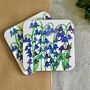 Bluebell Floral Coaster, thumbnail 1 of 5