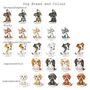 Personalised Magnetic Bookmark Chose Your Pet Dog, thumbnail 6 of 10