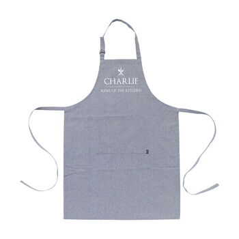 Personalised King Of The Kitchen Apron, 4 of 8