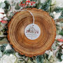 Personalised 2024 New Home Christmas Tree Ornament, thumbnail 3 of 4