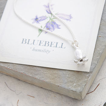 Bluebell Solid Silver Charm, 5 of 7