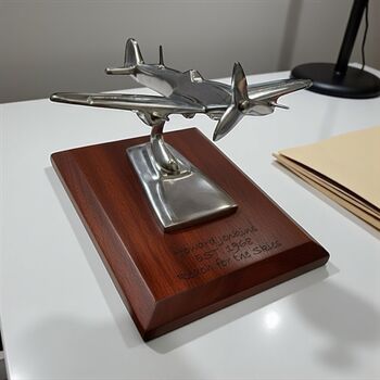 Personalised Spitfire Ornament A Timeless Aviation Gift, 2 of 10