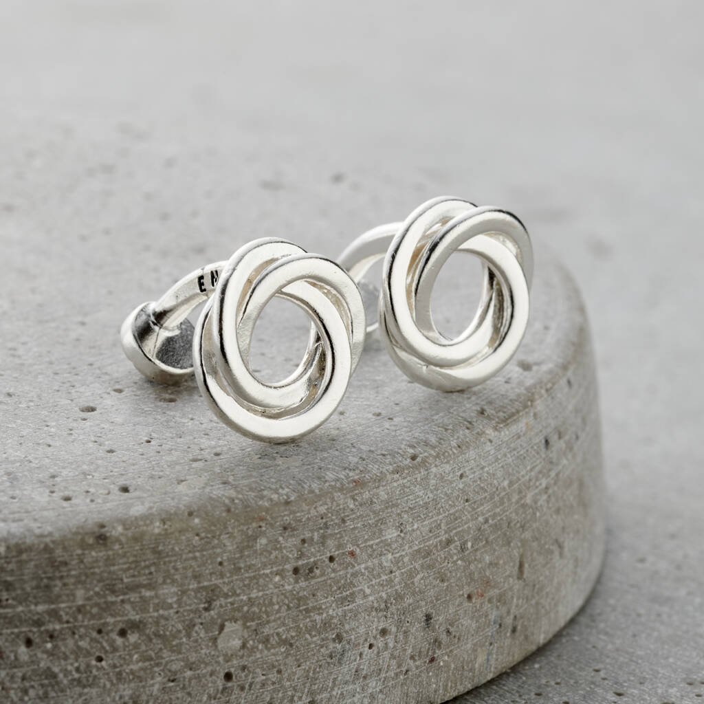 Personalised Russian Ring Cufflinks By Posh Totty Designs