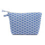 Ikigai Patterned Recycled Cotton Wash Bag, thumbnail 4 of 6
