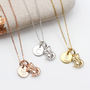 Personalised Gold Plated Or Silver Squirrel Necklace, thumbnail 1 of 3