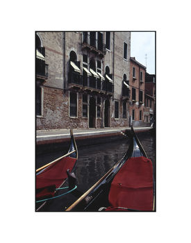 Gondolas, Venice, Italy Photographic Art Print, 3 of 4